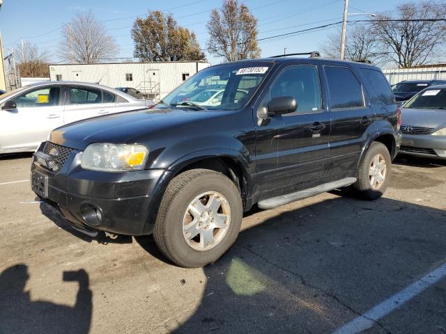 Salvage cars for sale from Copart Moraine, OH: 2007 Ford Escape LIM
