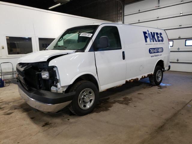 Salvage cars for sale from Copart Blaine, MN: 2008 Chevrolet Express G2