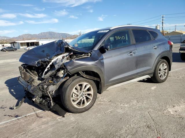 Salvage cars for sale from Copart Sun Valley, CA: 2017 Hyundai Tucson Limited