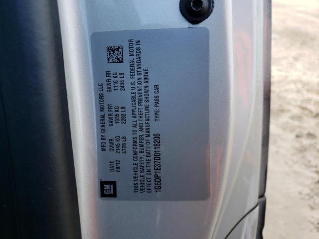1G6DP1E37D0118206 Cadillac Cts Premium Collection