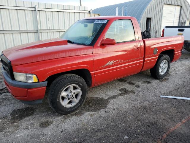 Salvage cars for sale from Copart Wichita, KS: 1996 Dodge RAM 1500