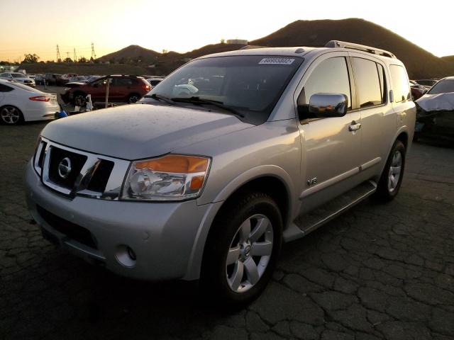 Salvage cars for sale from Copart Colton, CA: 2008 Nissan Armada SE