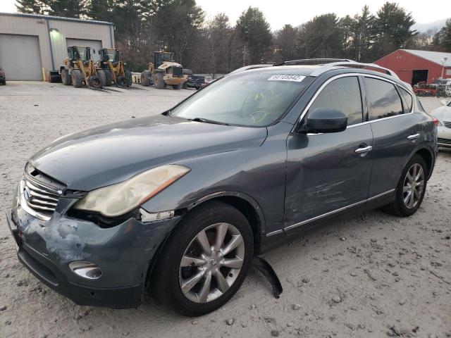 Salvage cars for sale from Copart Mendon, MA: 2008 Infiniti EX35 Base