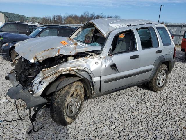 Salvage cars for sale from Copart Lawrenceburg, KY: 2006 Jeep Liberty Sport