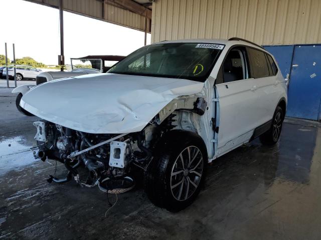 Salvage cars for sale from Copart Homestead, FL: 2021 Volkswagen Tiguan S