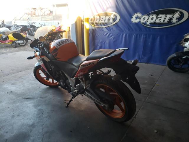 2013 HONDA CBR250 R MLHMC410XD5303002