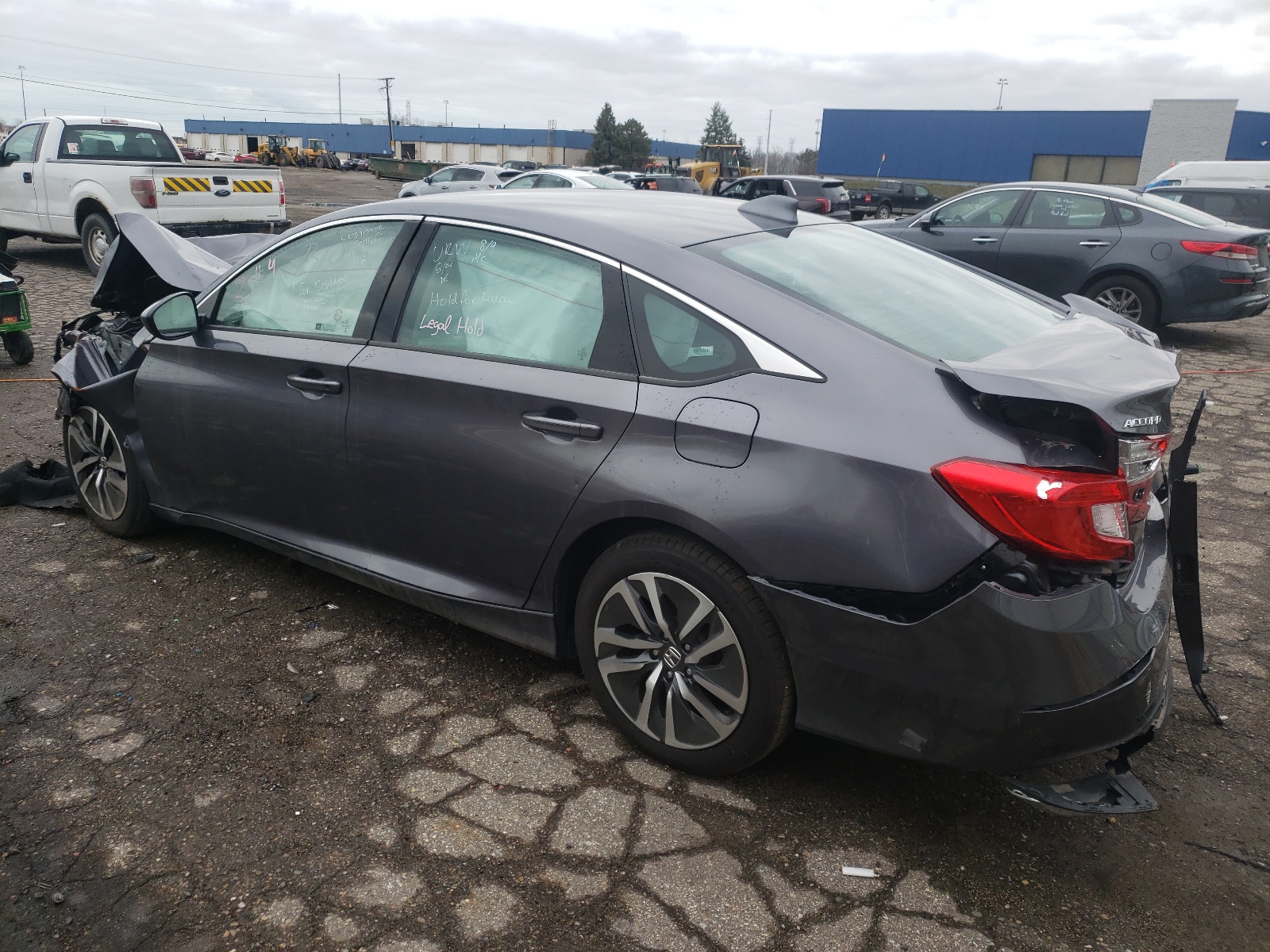 2021 Honda Accord Hybrid vin: 1HGCV3F11MA018153