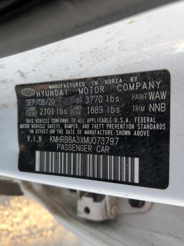 2021 HYUNDAI VENUE SE - KMHRB8A3XMU073797