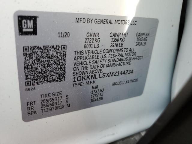 2021 GMC ACADIA AT4 1GKKNLLSXMZ144234