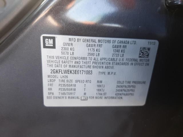 2GKFLWEK3E6171083 GMC Terrain Sle