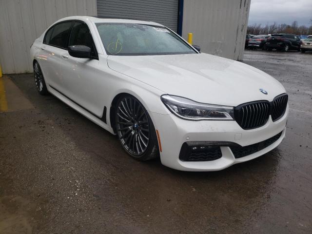 Salvage cars for sale from Copart Central Square, NY: 2018 BMW 750 I