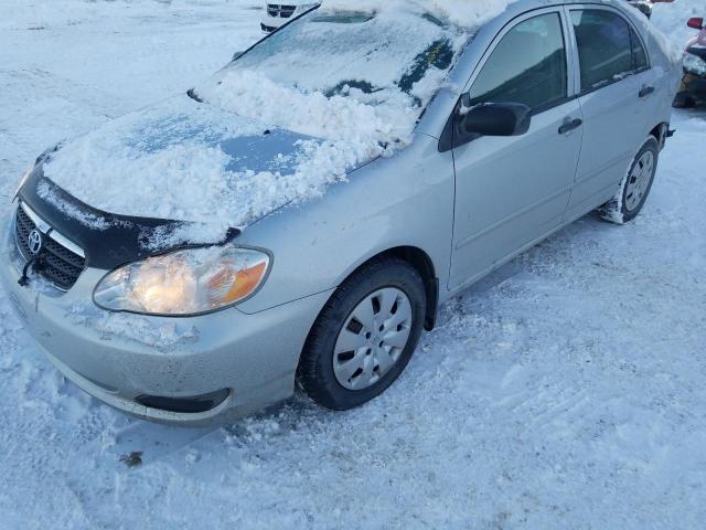 Salvage cars for sale from Copart Montreal Est, QC: 2008 Toyota Corolla CE