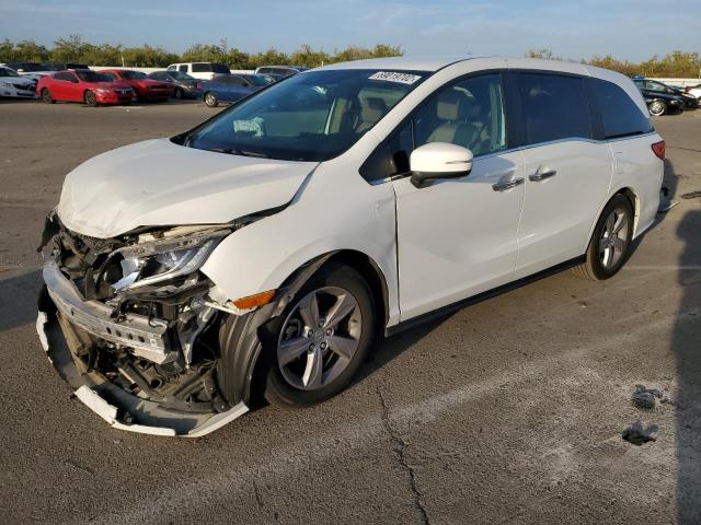 2020 Honda Odyssey Ex Белый vin: 5FNRL6H58LB058297