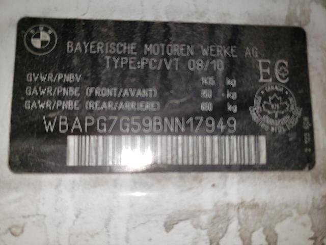 WBAPG7G59BNN17949 BMW 323 I