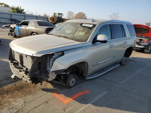 Salvage cars for sale from Copart Bakersfield, CA: 2015 Cadillac Escalade P