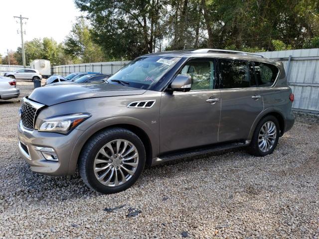 Salvage cars for sale from Copart Midway, FL: 2016 Infiniti QX80