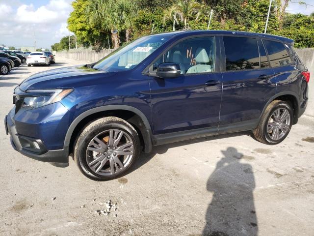 Honda Passport salvage cars for sale: 2021 Honda Passport EXL