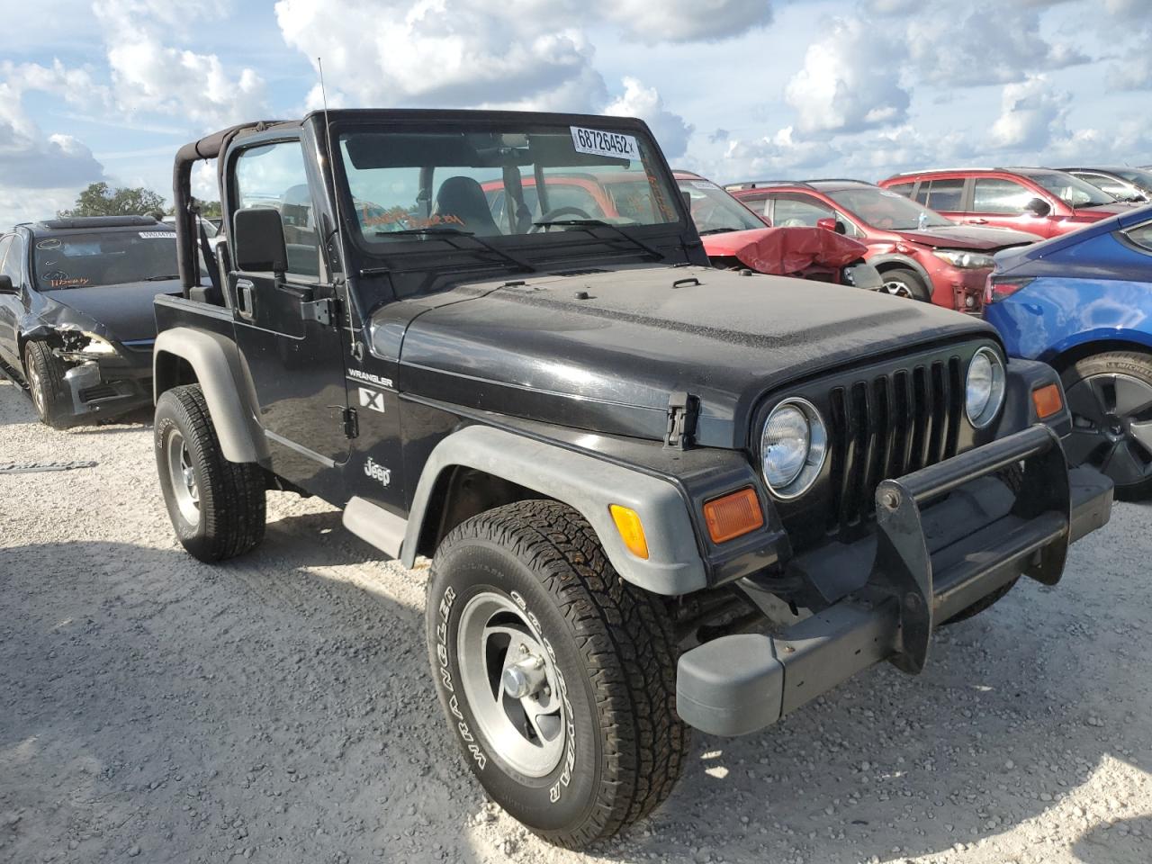 2002 Jeep Wrangler / Tj X VIN: 1J4FA39SX2P729446 Lot: 68726452