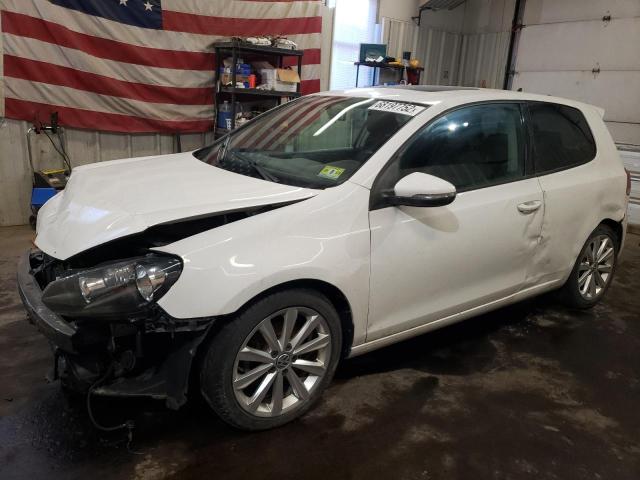 Salvage cars for sale from Copart Lyman, ME: 2012 Volkswagen Golf