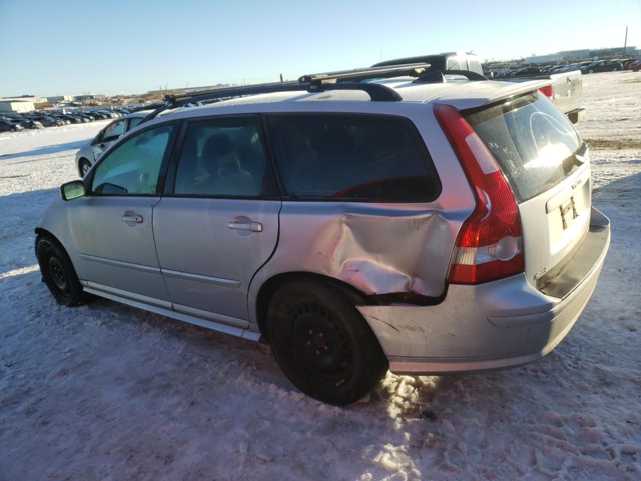 VOLVO V50 2.4I 2005 silver  gas YV1MW382852097879 photo #3