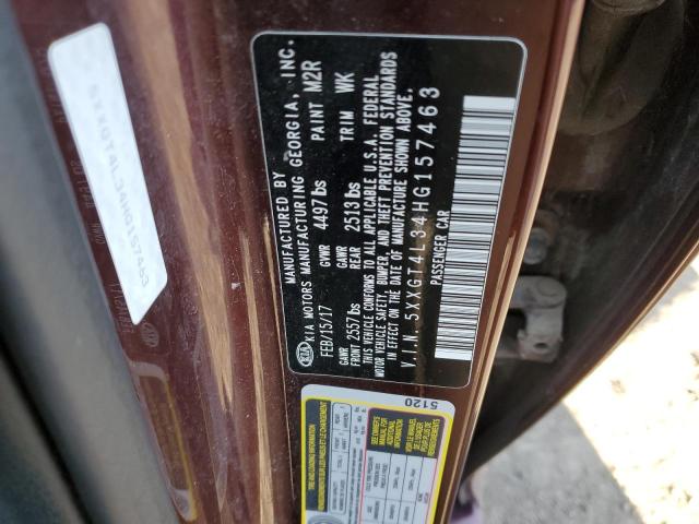 5XXGT4L34HG157463 KIA Optima