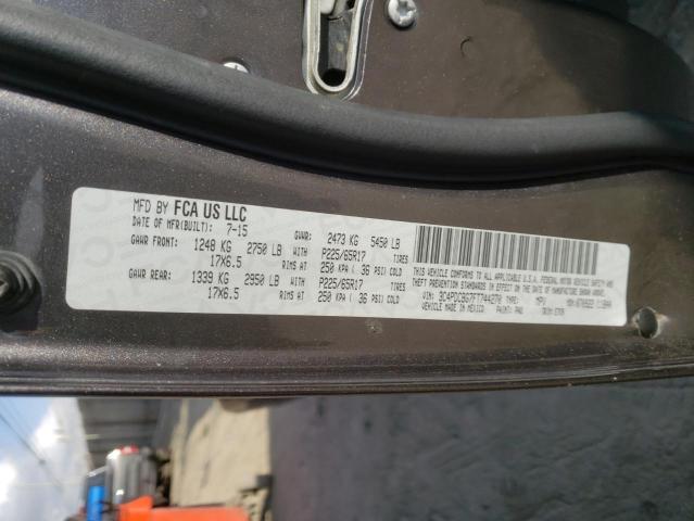 2015 DODGE JOURNEY SX - 3C4PDCBG7FT744270