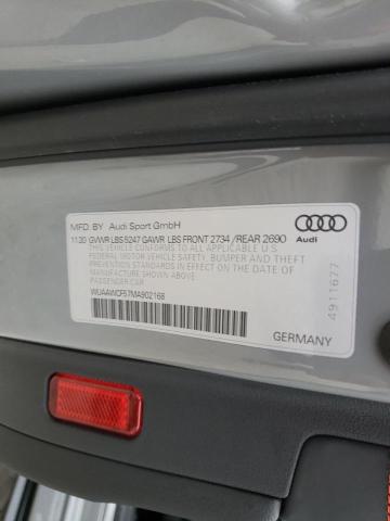 2021 AUDI RS5 - WUAAWCF57MA902168