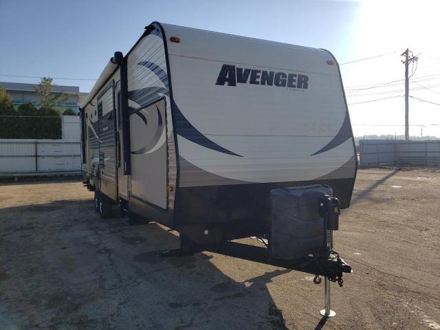 Avenger Travel Trailer salvage cars for sale: 2015 Avenger Travel Trailer
