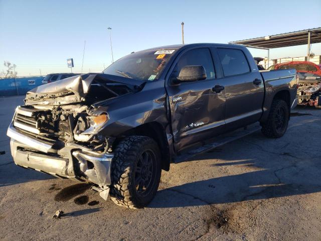 Salvage cars for sale from Copart Anthony, TX: 2014 Toyota Tundra CRE