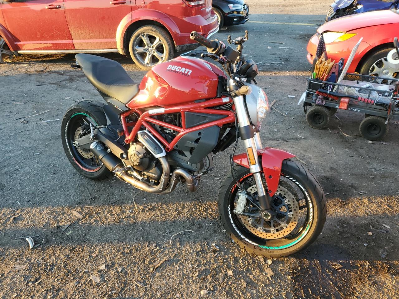 ZDMMADBM9HB001948 | 2017 DUCATI MONSTER 797 | История продажи