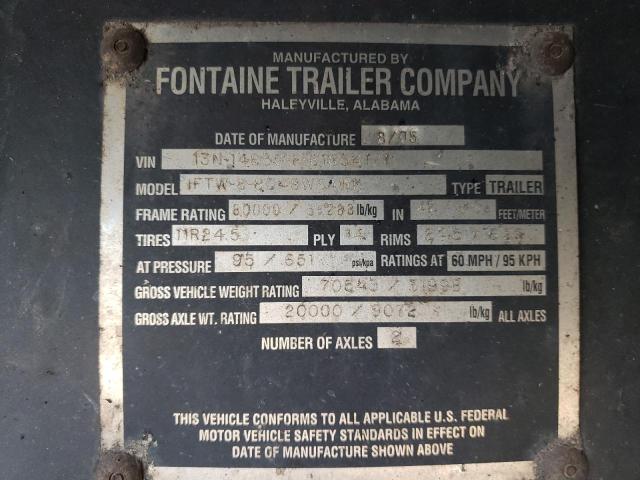 2006 FONTAINE TRAILER VIN: 13N14830861534171