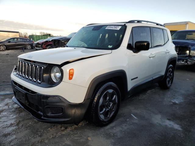 Jeep salvage cars for sale: 2017 Jeep Renegade Sport