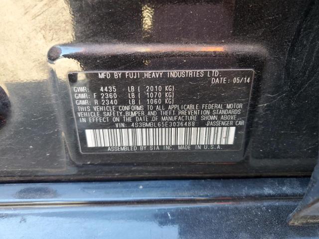 4S3BMBL65E3036488 Subaru Legacy 2.5i Limited