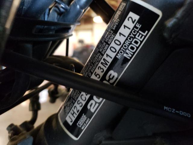 2003 HONDA CB900 F JH2SC48053M100112