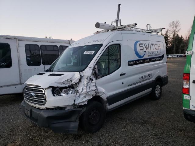 Salvage cars for sale from Copart Arlington, WA: 2018 Ford Transit T