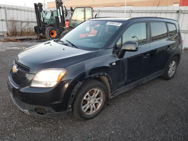 Salvage cars for sale from Copart Ontario Auction, ON: 2012 Chevrolet Orlando LT