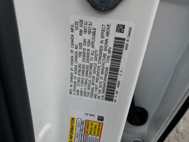 2023 HONDA CR-V EXL - 2HKRS4H7XPH402549