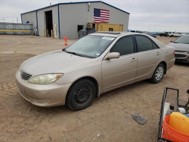 Salvage cars for sale from Copart Amarillo, TX: 2005 Toyota Camry LE