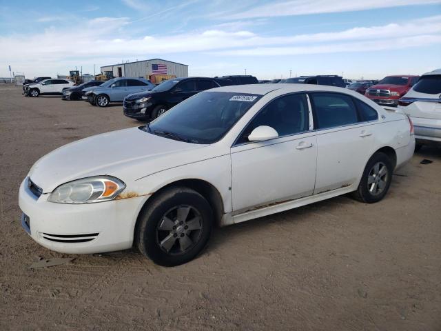 Salvage cars for sale from Copart Amarillo, TX: 2009 Chevrolet Impala 1LT