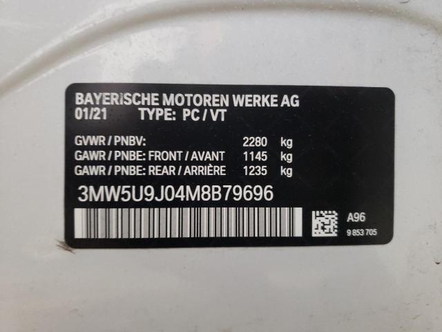 2021 BMW M340XI - 3MW5U9J04M8B79696
