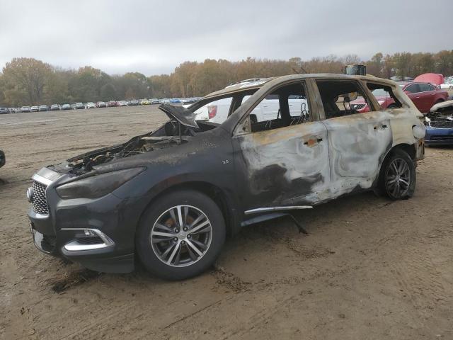 Carros con motor quemado a la venta en subasta: 2017 Infiniti QX60