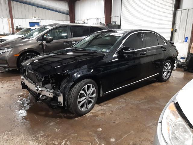 Salvage cars for sale from Copart West Mifflin, PA: 2017 Mercedes-Benz C 300 4matic
