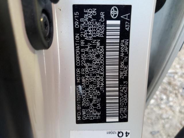 2016 TOYOTA SCION IM - JTNKARJE6GJ509384