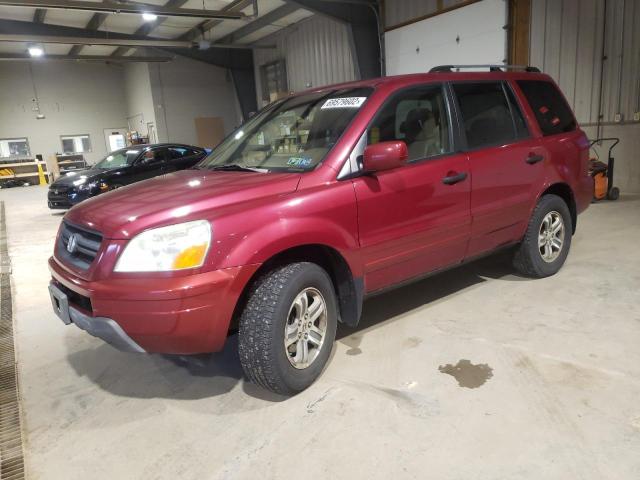 Salvage cars for sale from Copart West Mifflin, PA: 2005 Honda Pilot EXL