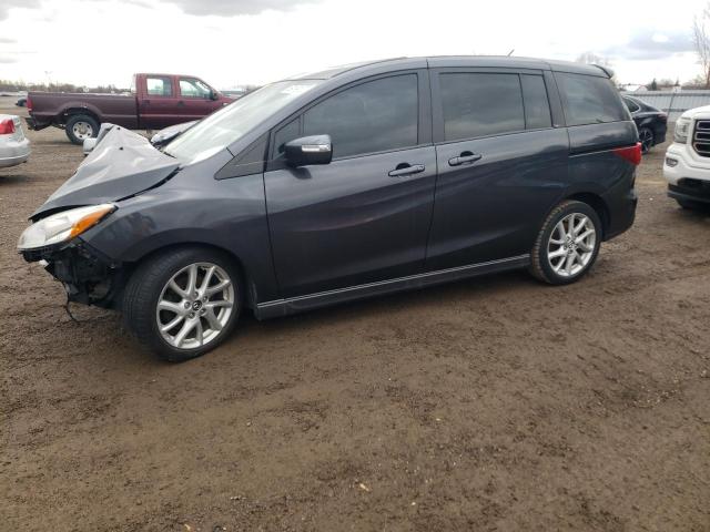 Salvage cars for sale at London, ON auction: 2015 Mazda 5 Grand Touring