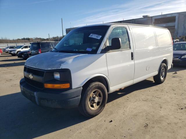 Salvage cars for sale from Copart Fredericksburg, VA: 2008 Chevrolet Express G1