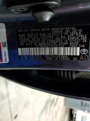 2015 TOYOTA 02-2FDC25 2T1BURHE7FC457274