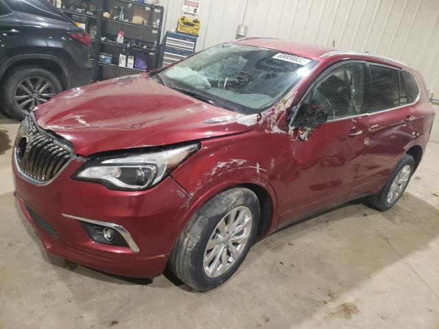 Buick Envision salvage cars for sale: 2017 Buick Envision E