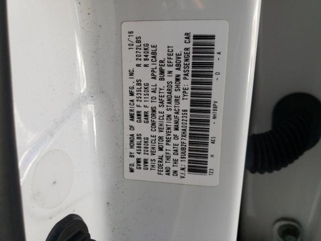 19UUB2F7XHA002356 Acura Tlx Advance