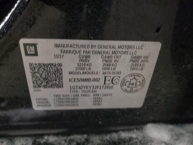 1GT42YEY3JF173910 GMC Sierra K3500 Denali